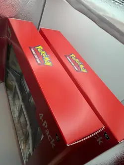 2 Pack Pokemon TCG: Scarlet & Violet 151 4 Mini Tins + 4 Promo Cards Box Pack - Image 2