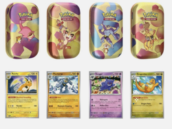2 Pack Pokemon TCG: Scarlet & Violet 151 4 Mini Tins + 4 Promo Cards Box Pack - Image 5