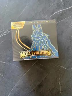 Pokemon TCG Mega Evolutions Lucario Elite Trainer Box ETB SEALED - Image 1