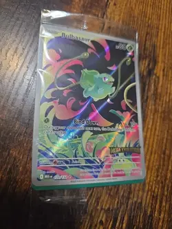 Pokemon TCG Bulbasaur 133/132 Mega Evolution Stamped Promo Sealed - Image 1