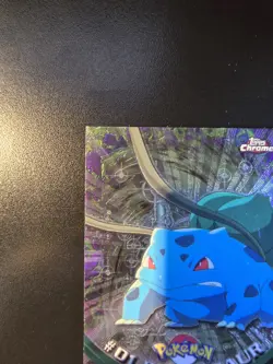 2000 Pokemon Topps Chrome Bulbasaur Holo #01 (C38) - Image 3