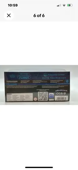 Pokemon TCG Pokemon Center Phantasmal Flames Elite Trainer Box ETB Exclusive - Image 4