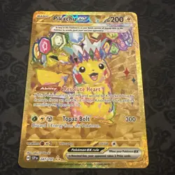 Pikachu EX #247/191 - English Pokemon [Sv08] Surging Sparks Hyper Rare - Image 1