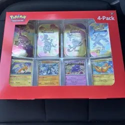 Sam’s Club Pokemon 151 Mini Tin 4 Pack NEW/SEALED/SHIPS FAST - Image 1