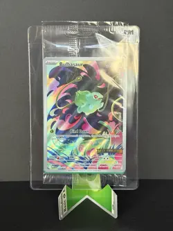 SEALED Bulbasaur Stamped Promo 133/132 Mega Evolution Pokemon Card - Image 1