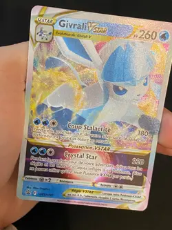 CARTE POKEMON GIVRALI VSTAR SWSH197 FR ULTRA RARE EB PROMO - NM+ - Image 2