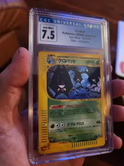 Pokemon Japanese Crobat Holo Rare Split Earth 1st Ed 009/088 CGC 7.5 - Image 1