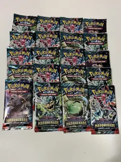 Pokemon TCG: Scarlet and Violet Twilight Masquerade Booster Packs Lot of 20 - Image 1
