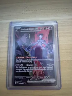 Pokemon TCG Team Rockets Mewtwo EX 231/182 Full Art Destined Rivals English - Image 1