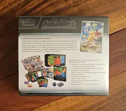 New Sealed Pokemon TCG Scarlet & Violet Paldea Evolved Elite Trainer Box 820650853661 - Image 2
