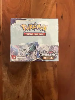 Pokemon CHILLING REIGN Display 36 Booster Box Englisch Schaurige Herrschaft NEU - Image 1