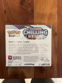 Pokemon CHILLING REIGN Display 36 Booster Box Englisch Schaurige Herrschaft NEU - Image 5