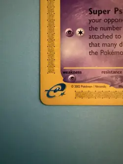 Pokemon TCG Mew Expedition Base Set 2002 #55/165 - Image 2