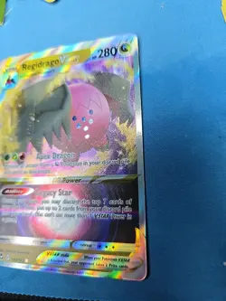 Pokemon TCG Regidrago VSTAR 136/195 Silver Tempest Ultra Holo - Image 2