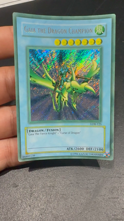 Faded Gaia the Dragon Champion LOB-125 The Legend of Blue Eyes White - Image 2