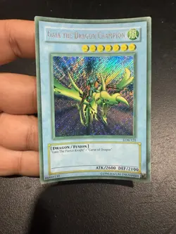 Faded Gaia the Dragon Champion LOB-125 The Legend of Blue Eyes White - Image 3
