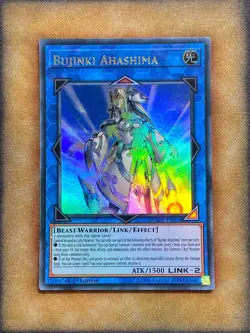 Yugioh Bujinki Ahashima DUOV-EN018 Ultra Rare 1st Ed NM - Image 1