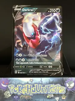 Pokemon Card Darkrai V 098/189 Astral Radiance Half Art Ultra Rare Near Mint - Image 1