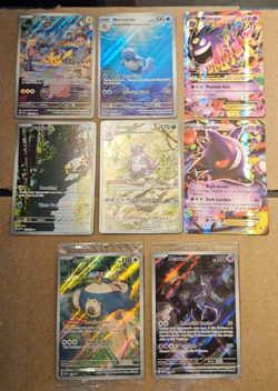 Pokemon 151 Mewtwo 052 Sealed, Snorlax 051 Sealed Promo, Gengar, LOT 8 CARDS - Image 3