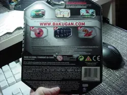 mint on card 2010 SEGA Bakugan Helix Dragonoid Red Pyrus DNA Gundalian Invaders - Image 5