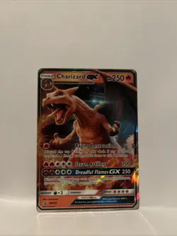 Charizard Gx Full Art Holo Sm Black Star Promo Detective Pikachu #SM195 Card Nm - Image 1