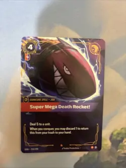 Super Mega Death Rocket Riftbound TCG Near Mint - Image 1