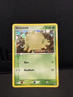 Pokemon TCG Shroomish Card 63/106 Emerald Stamped - Image 1