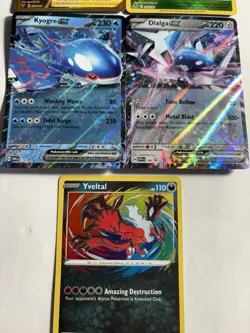 Pokemon TCG- 5 Card Lot !! - Gold Card - Ex - Radiant Holo!!! - Image 3