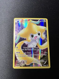Pokemon TCG Jirachi XY112 Black Star Promo Full Art Holo Card - Image 1
