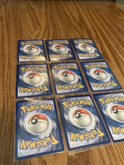 Pokemon Card Lot Of 9 Cards, full arts, team aquas kyogre - Image 2