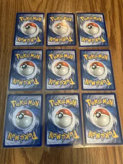 Pokemon Card Lot Of 9 Cards, full arts, team aquas kyogre - Image 3