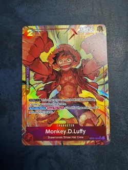 OP01-024 Monkey D Luffy Alt Art PRB01 The Best One Piece Card Game TCG - Image 1
