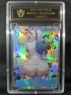 YAMATO One Piece Waifu Goddess Manga Card CUSTOM MADE Black Label - Image 1