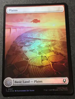 Plains - Foil - Full Art - TLA - MTG - EN - NM - 0287 - Image 1