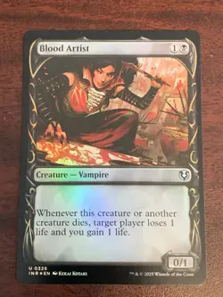 Blood Artist (Showcase) [Innistrad Remastered] Foil Near Mint - Image 1