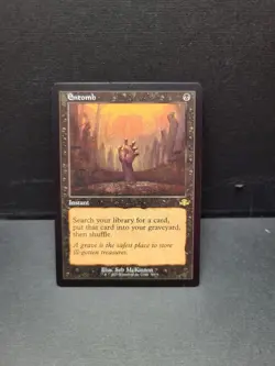 Entomb (Retro Frame) - MTG Magic The Gathering - Dominaria Remastered - NM - Image 1