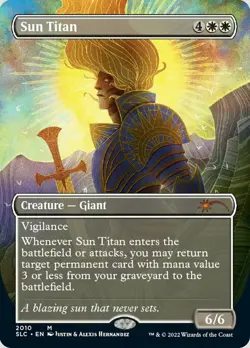 1 x Sun Titan - Borderless - Secret Lair - NM-Mint - MTG - Image 1