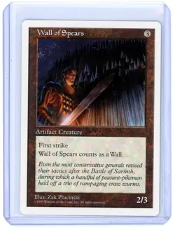 Wall of Spears - 5th Edition - Magic The Gathering - MTG - NM - Image 1