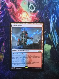 MTG Steam Vents- Guilds of Ravnica - Image 1