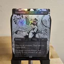 Inks B&W Damnation 2019 Near Mint Foil MTG {Spider-man SLD} - Image 1