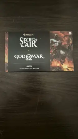 Secret Lair x God of War: Greek Foil Edition | MTG Sealed | Limited Drop - Image 1
