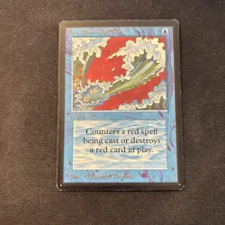 Blue Elemental Blast Limited Edition Beta Mtg MP 1 - Image 1