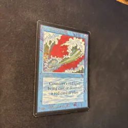 Blue Elemental Blast Limited Edition Beta Mtg MP 1 - Image 3