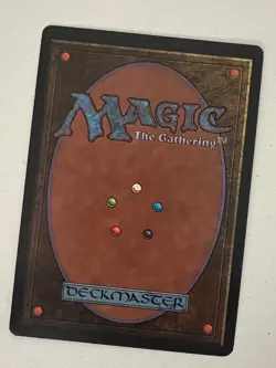 Magic the Gathering MTG Beta Mountain v.1 (SNOW) LP+ (Beta Bob) - Image 2