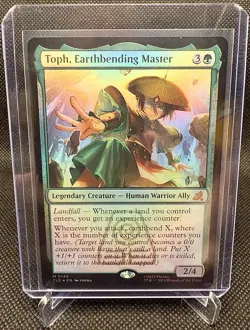 MTG - Avatar: The Last Airbender: Eternal Legal - Toph, Earthbending Master Foil - Image 3