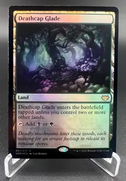 Deathcap Glade (Foil, #261, NM) Innistrad: Crimson Vow (VOW), MTG - Image 1