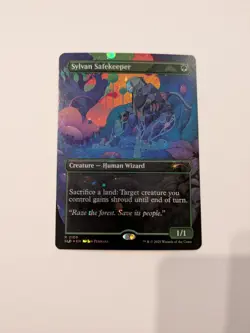 MTG Sylvan Safekeeper (Galaxy Foil) Foil NM Secret Lair 2109 - Image 1