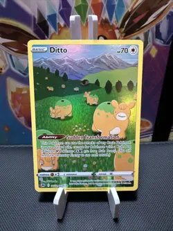 Pokemon TCG. Ditto GG/22 Crown Zenith Galarian Gallery Holo Rare (NEAR MINT) 🐪 - Image 1