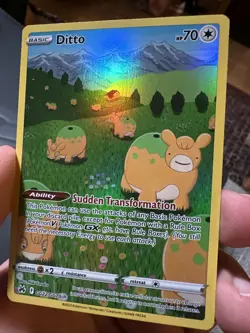 Pokemon TCG. Ditto GG/22 Crown Zenith Galarian Gallery Holo Rare (NEAR MINT) 🐪 - Image 3