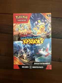 *SEALED* Pokemon Surging Sparks Booster Bundle 6 Booster Packs - Image 1